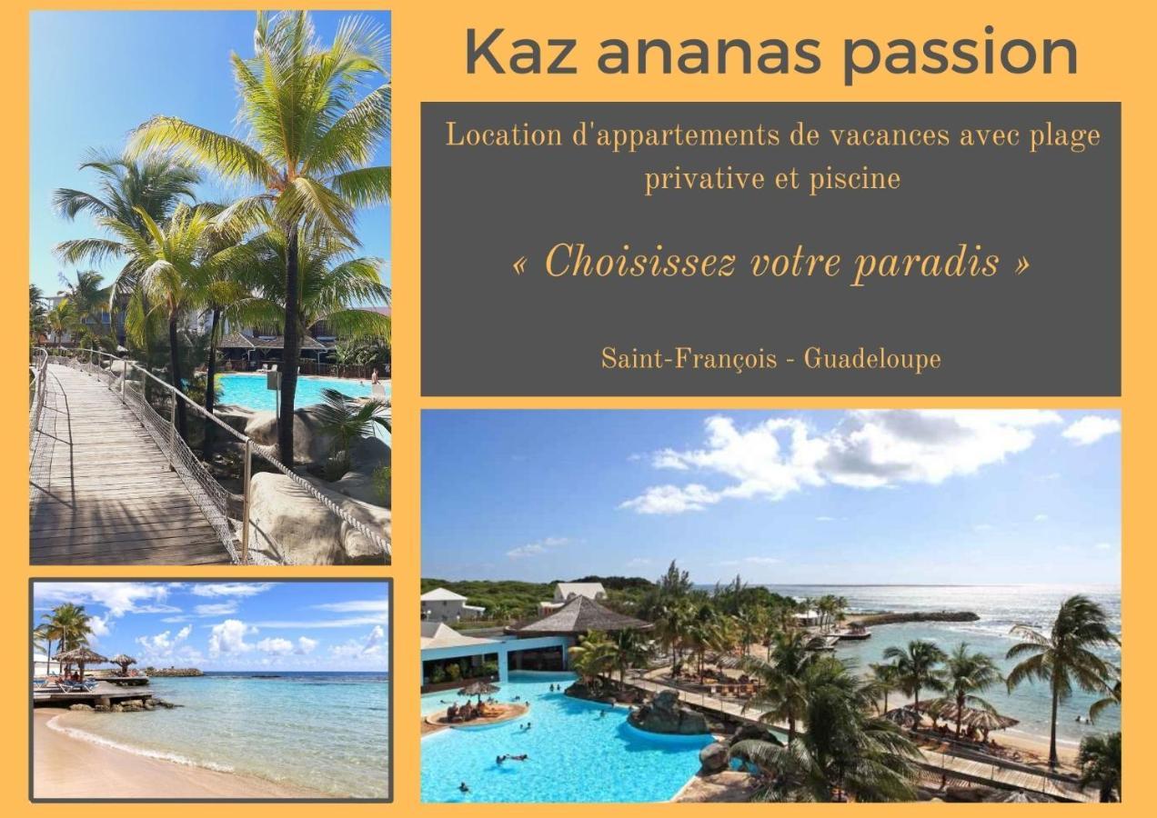 Studio Kaz Ananas Au Manganao Saint-Francois  Exterior foto